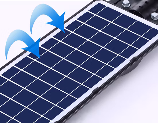Lampada solare stradale a LED per esterni da parete con sensore tutto in uno impermeabile da 30 W