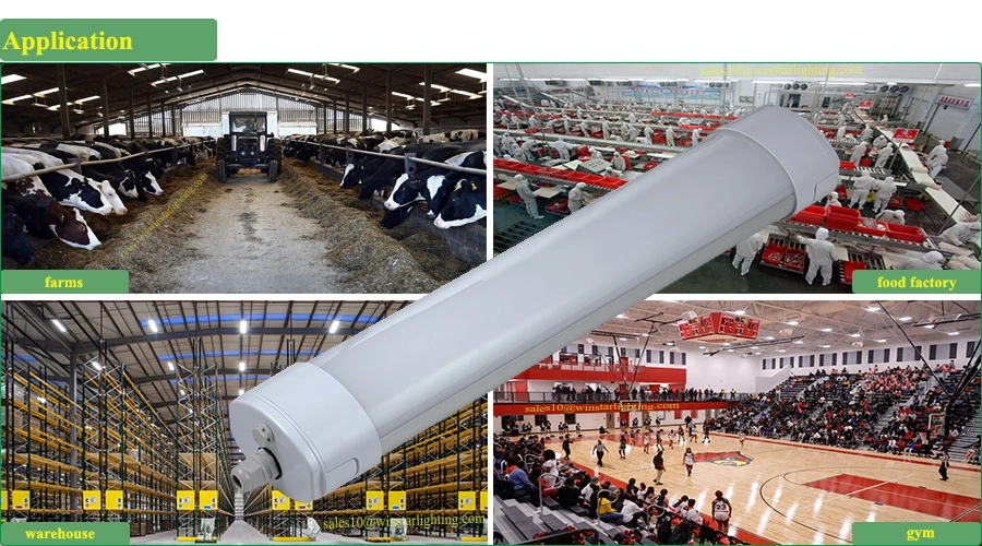 High Power Industrial High Power LED Canopy Light for Gas Station 50W 100W, LED Tri-Proof Light