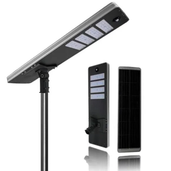 5 anni di garanzia IP67 impermeabile per esterni in alluminio LED 30W 40W 50W 60W 70W 80W 90W 100W 120W Lampione solare integrato tutto in uno